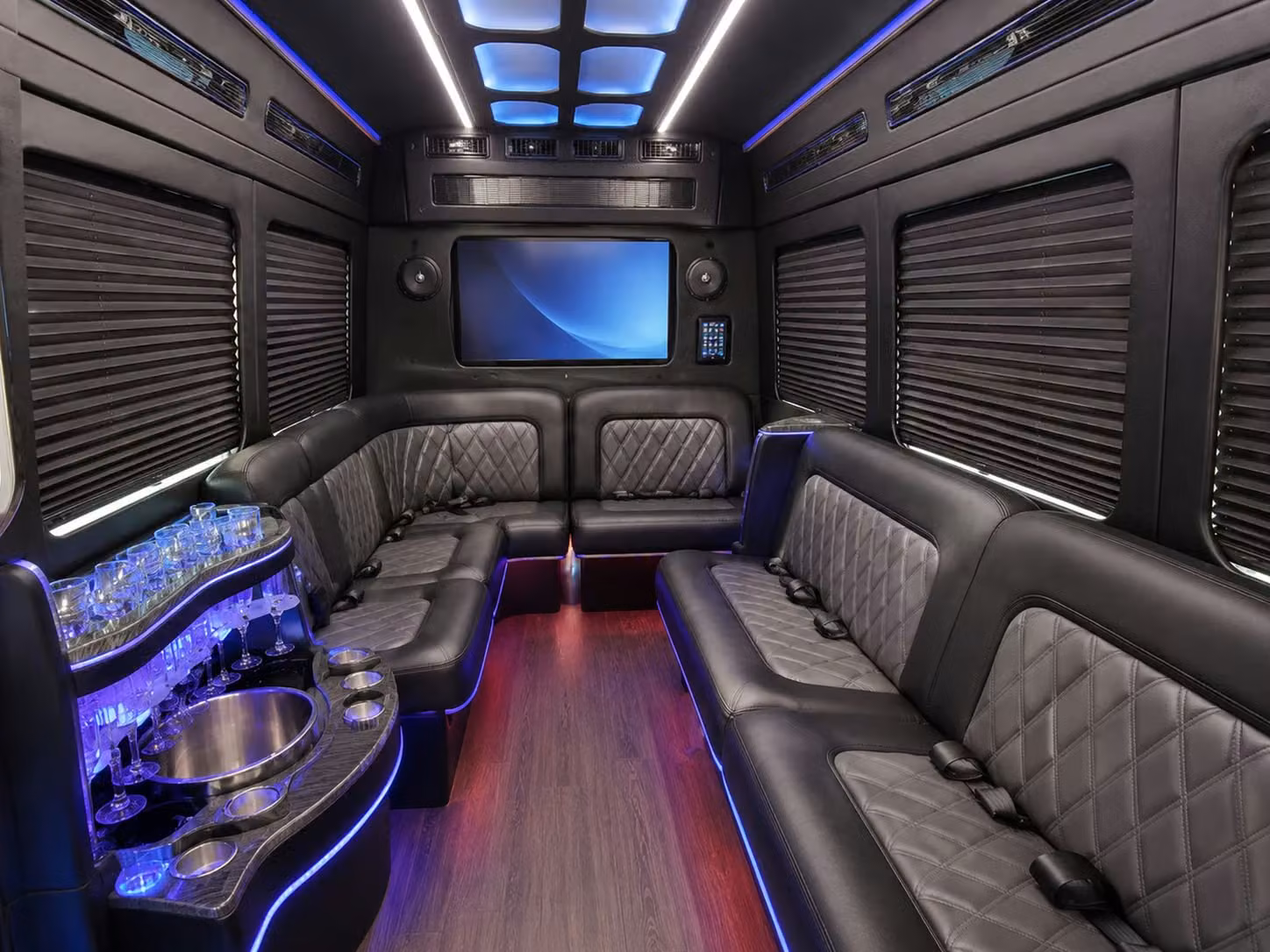 sprinter limousine inside