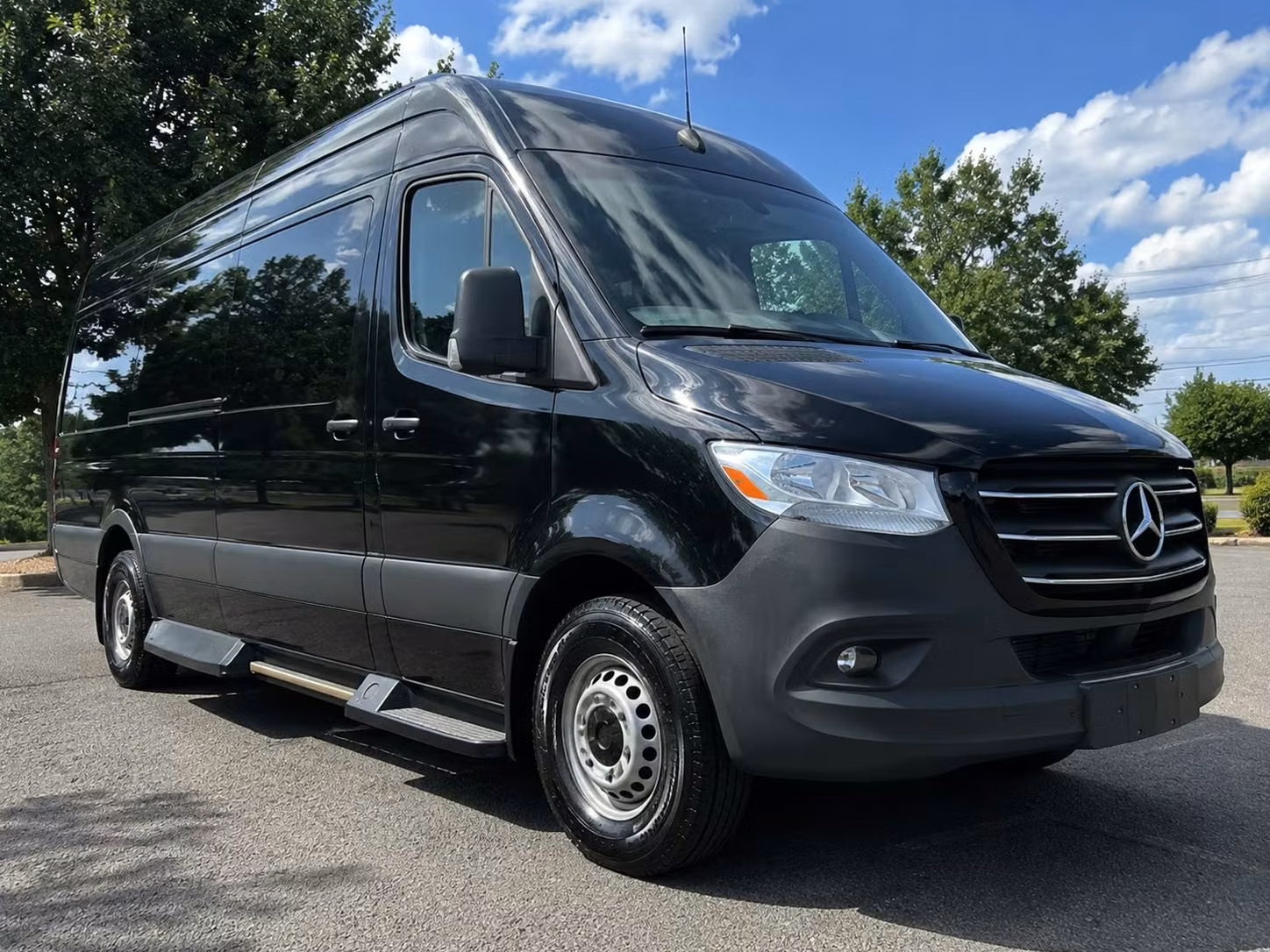 sprinter van with driver