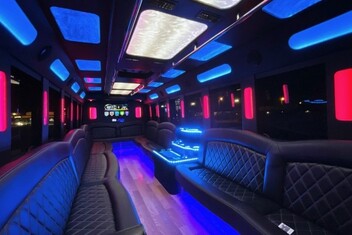 Tracy Limousine Bus Interior
